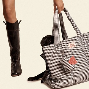 OEM Logo Trọng Lượng Nhẹ Vật Nuôi Tàu Sân Bay Với Phân Của Túi Chủ Puffy Vật Nuôi Tote Túi Du Lịch Cho Con Chó Con Mèo Di Động Tàu Sân Bay Túi - Product Image 5