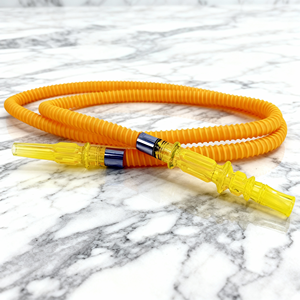 Usine chinoise, vente en gros, tuyaux en plastique colorés bon marché pour narguilé, tuyau à chicha, accessoires pour fumer en bar, fête, narguilé - Product Image 3