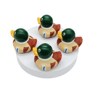 Mallard Rubber Ducks Baby Bath Toys Beach Pool Floating Ducks Jeeps Car Dashboard Decoraciones - Product Image 2