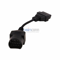 Câble OBD 17 broches vers OBD2 16 broches pour Mazda