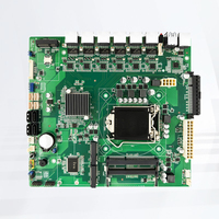 Carte mère Intel H77 avec 6 ports LAN 2,5 Gbps, DDR4 16 Go, processeur Core i3/i5/i7 de 3e génération, Celeron, routeur logiciel, pare-feu