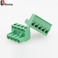 HS2EDGK 5.08mm 5.0mm Connecteur de bornier à vis rapide pour PCB 4P 300V 15A à insertion rapide