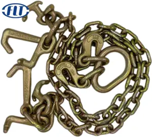 US 5/16" G70 Lifting Suspension Hanging Load Restraint Traffic Welded Link Chain
