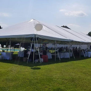 Grande tente de réception imperméable pour mariage, tentes d'événements durables, carpas para eventos, structure de tente à <span class=keywords><strong>12</strong></span> poteaux pour événements, fêtes en plein air - Product Image 6