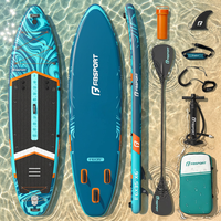 FBSPORT Acheter Planche de SUP Géante Gonflable pour la Pêche, Planche de Stand Up Paddle Gonflable Personnalisée