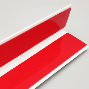 Bande de protection <span class=keywords><strong>d</strong></span>'angle en forme de L, protection de bord mural souple anti-collision en PVC/caoutchouc, bande de sécurité auto-adhésive - Product Image 3