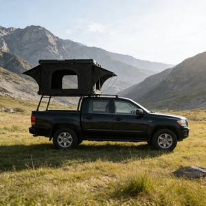 Grande tente de toit quatre saisons pour 4x4, en aluminium et tissu Oxford, ouverture automatique rapide, étanchéité >3000mm - Product Image 3