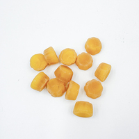Bonbons gélifiés aux saveurs fruitées en forme de pièce, bonbons mous, bonbons sucrés avec emballage en sachet