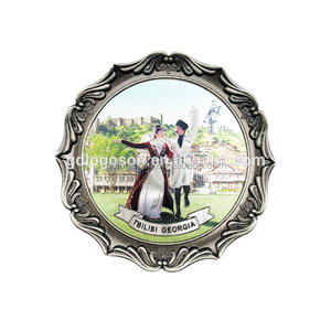 Калифорнийские сувениры, античная тарелка, сан-франциско, магнитные металлические декоративные тарелки, памятная настольная тарелка - Product Image 4