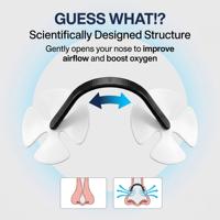 Nouveau produit en gros : Patch nasal anti-ronflement avec dilatateur magnétique, certifié CE, hypoallergénique et en silicone, pour hommes et femmes