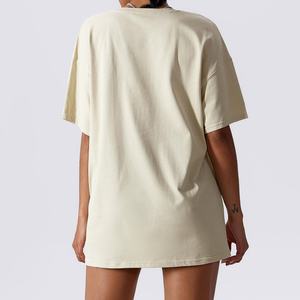 Camisetas Deportivas de Alta Calidad Personalizadas para Gimnasio, Ropa Deportiva para Mujer, Tops Holgados, Camisetas Activas para Mujer - Product Image 2