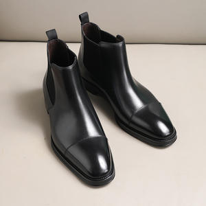 Zapatos formales de hombre personalizados de alta calidad en estilo clásico de uniforme universitario, zapatos casuales de cuero para hombre. - Product Image 2