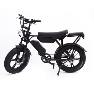 Bicicleta de Montaña Vintage de 20 Pulgadas Directo de Fábrica con Neumáticos Anchos, Batería de Litio de 48V y Neumáticos Traseros Anchos de 1000W que Proporcionan Excelente Rendimiento - Product Image 2