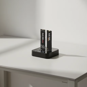 Station d'accueil AOTECH 20 Gbps NVMe M.2 à double baie pour clonage hors ligne, <span class=keywords><strong>USB</strong></span> <span class=keywords><strong>C</strong></span> vers NVME pour disques durs SSD M2 M Key - Product Image 3