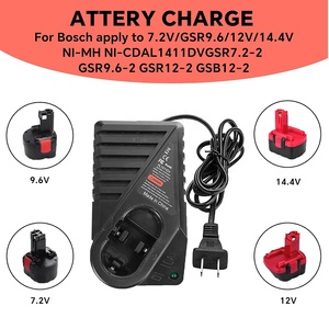 Caricabatterie Ni-CD Ni-MH per <span class=keywords><strong>Bosch</strong></span> BAT038 BAT048 BAT043 BAT045 BTA120 Trapano Elettrico <span class=keywords><strong>Batteria</strong></span> per Utensili Elettrici 7.2V-18V - Product Image 4