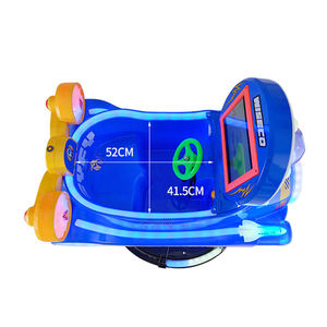 Manège Commercial à Monnayeur pour Enfants : Cheval à Bascule Rotatif en Forme d'Avion, Prix Abordable - Product Image 6