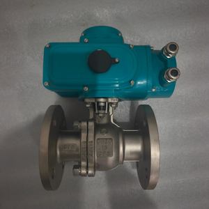 Hardware-Werkzeug Ventil Q941F-16P Kleines Elektrisches Kugelventil OEM Anpassbar 220V/380V DN100 für die Chemieindustrie - Product Image 3