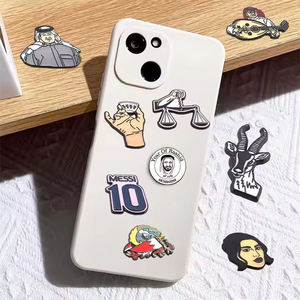 Autocollants métalliques pour téléphone, design artisanal moderne en émail, directement de l'usine, pour la protection personnalisée des coques de téléphone et d'iPad. - Product Image 1