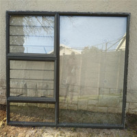 PRIMA Fenêtre coulissante en aluminium et portes empilables à double vitrage, design moderne, isolation thermique et coupe-vent