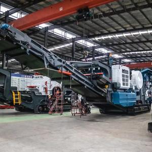 Bánh Xích loại điện thoại di động nghiền mới theo dõi Trailer Máy Nghiền tác động mỏ vàng đá đâm quặng xây dựng máy nghiền hàm - Product Image 2