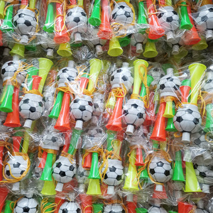 แตรเชียร์ฟุตบอลพลาสติกแบบกำหนดเอง ลำโพงสำหรับแฟนกีฬาในสนามกีฬา สำหรับวันแข่งขัน งานเฉลิมฉลอง งานปาร์ตี้ และกิจกรรมต่างๆ - Product Image 2