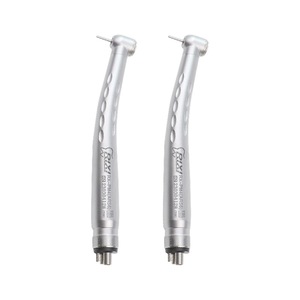 Turbina Dental de Alta Velocidad Rixi R6 SPBP B2M4 con Luz, Anti-reflujo, de Acero Inoxidable Plateado - Product Image 4