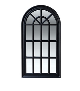 Top Classic Design Wall-Mounted Mirror Modern Style <strong>Window</strong> for Living Room Hallway Home Panel Decor Made of Plastic - Product Image 1