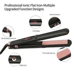 <span class=keywords><strong>Planchas</strong></span> de Pelo Profesionales RUCHA al por Mayor, <span class=keywords><strong>Planchas</strong></span> Planas LCD de 450F, Plancha de Pelo Iónica Portátil - Product Image 2