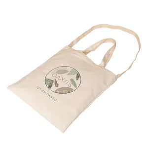 Promotional Shopping Standard Size Cloth Canvas Cotton Tote, bags, Custom All Over Printed Logo Personalized canvas bags/
