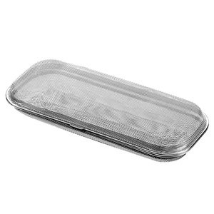 304 Stainless Steel Draining Rack L Size Quick Dry Multipurpose Cutlery Storage <b>Box</b> Square Shape - Product Image 2