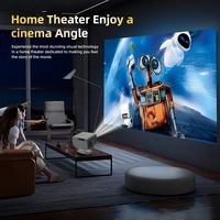 Mini vidéoprojecteur intelligent P20 Pro pour la maison, Android 13, Full HD 1080P avec mise au point automatique et correction de trapèze, résolution maximale 4K, vidéoprojecteur Freestyle