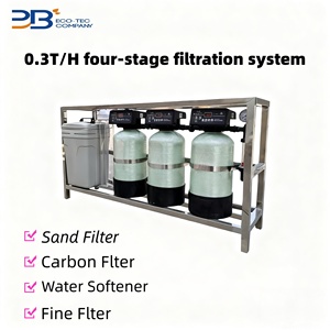 น้ำยาปรับผ้านุ่มอเนกประสงค์สำหรับอุตสาหกรรม0.3/0.5/1 t/h อัตโนมัติควอตซ์ทรายและไส้กรองคาร์บอนกัมมันต์ใช้สำหรับพืชระบบให้น้ำแบบหยด - Product Image 2