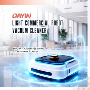 Aspirateur robot commercial tout-en-un avec bac à poussière de 1,5 L et fonction serpillière pour grands espaces de bureau - OEM/ODM disponible - Product Image 5