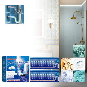 JAKEHOE Confezione da 20 Compresse Effervescenti per Disotturazione Tubi, Dissolvono Ogni Tipo di Ostruzione in WC, Scarichi a Pavimento e <span class=keywords><strong>Cucina</strong></span>, Compresse Deodoranti - Product Image 3