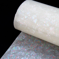 Feuille de perle de cellulose 0.17-1.0 MM, coquille de perle de conception personnalisée pour Instrument de musique, couverture d'art d'ongle, feuille de cellulose de décoration