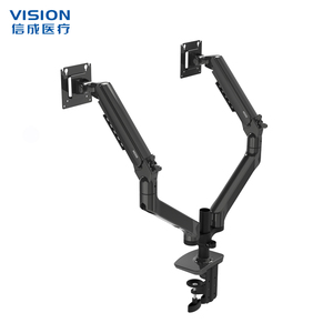 Nhà Máy Bán buôn Màn hình kép khí mùa xuân bàn gắn khung màn hình đứng cho 17-32 inch máy tính và máy tính xách tay màn hình - Product Image 1