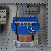 Transformateur de contrôle d'isolation monophasé DG BK-1kva 380V220V24V pour armoire de redressement d'armoire de Distribution de machines-outils