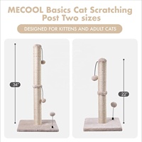 Arbre à chat moderne et simple en peluche crème 2026, petite maison d'activités pour chats, tour d'escalade multicouche pour petits chats