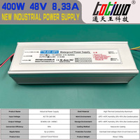 Alimentation électrique de commutation pour armoire de commande PLC, étanche IP67, extérieur, 220 V CA vers 45 V CC, 48 V CC, 8 A, 10 A, 400 W, 500 W, 600 W