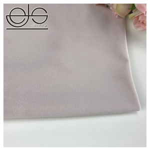 Violet 100% Polyester <span class=keywords><strong>velours</strong></span> satiné beau tissu pour robe matériaux doux - Product Image 4