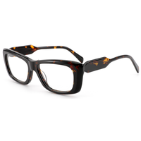 Gafas Elan Optical M025, Nuevo Diseño, Montura Cuadrada Retro Moderna, Montura Completa Pequeña, Gafas de Acetato para Mujer, Suministro Directo de Fábrica