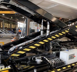 3 मीटर लिफ्ट की ऊंचाई दो मंजिल लिफ्ट 500 किलोग्राम भार क्षमता एकल अभिनय हाइड्रोलिक सिस्टम स्टील 1 डंप ट्रक/डंप के लिए 1 वर्ष की वारंटी - Product Image 6