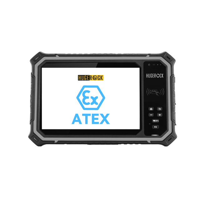 New T80EX 18900mAh 4G LTE Wi-Fi Explosion-proof Android IP67 Industrial Rugged Tablet 8-inch IPS/AFFS 1000nit MTK Octa Core 8GB