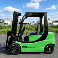 Chariot élévateur électrique de qualité supérieure, capacité 2,5 tonnes, 3 tonnes, chariot d'entrepôt, véhicule de levage alimenté par batterie au lithium 48V 80V
