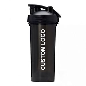 Wholesale <b>Custom</b> Logo Food Grade Outdoor Gym Sports Plastic Protien Shaker <b>Bottle</b> Protein Shake Cup <b>Water</b> <b>Bottle</b> Bpa Free Sample - Product Image 3