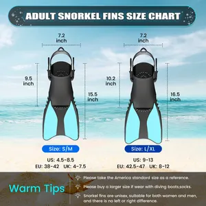 Cheap Dry Top Anti Fog Scuba Diving Mask Fins Flippers Snorkel Set With Panoramic View Dive Snorkeling Gear For Adults Kids