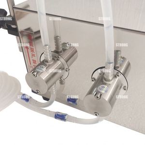 GX-II Desktop Mini Semi-Automatic Gel Paste Liquid Water Beverage Honey Juice <b>Oil</b> Coffee Magnetic Pump Filling <b>Machine</b> - Product Image 3