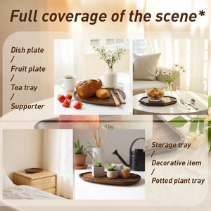 WDF 8 طبقات bangejas De Madera كعكة خشبية مكسرات صينية فطور calet - Product Image 6