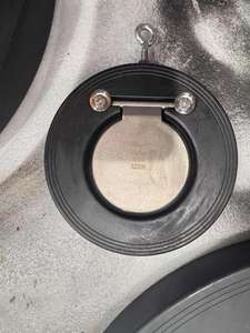 DN100 valvola di ritegno a battente singola porta tipo manuale/Wafer per acqua per applicazioni di alimentazione manuale - Product Image 6