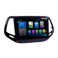Autoradio pour Jeep Compass 2017 2018 2Din Android Octa Core, autoradio stéréo DVD GPS Navigation Player multimédia Android Auto Carplay